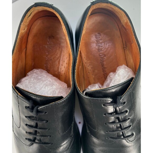 Wolf & Shepherd Bannister $190 Men\'s Derby Dress Shoes Size 9.5 Leather Black main image 5